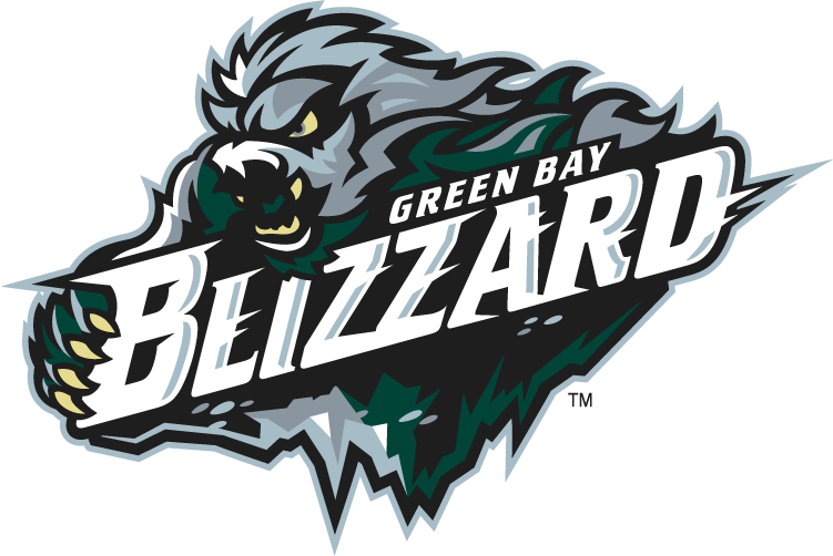 Green Bay Blizzard 2010-2014 Primary Logo iron on transfers for T-shirts